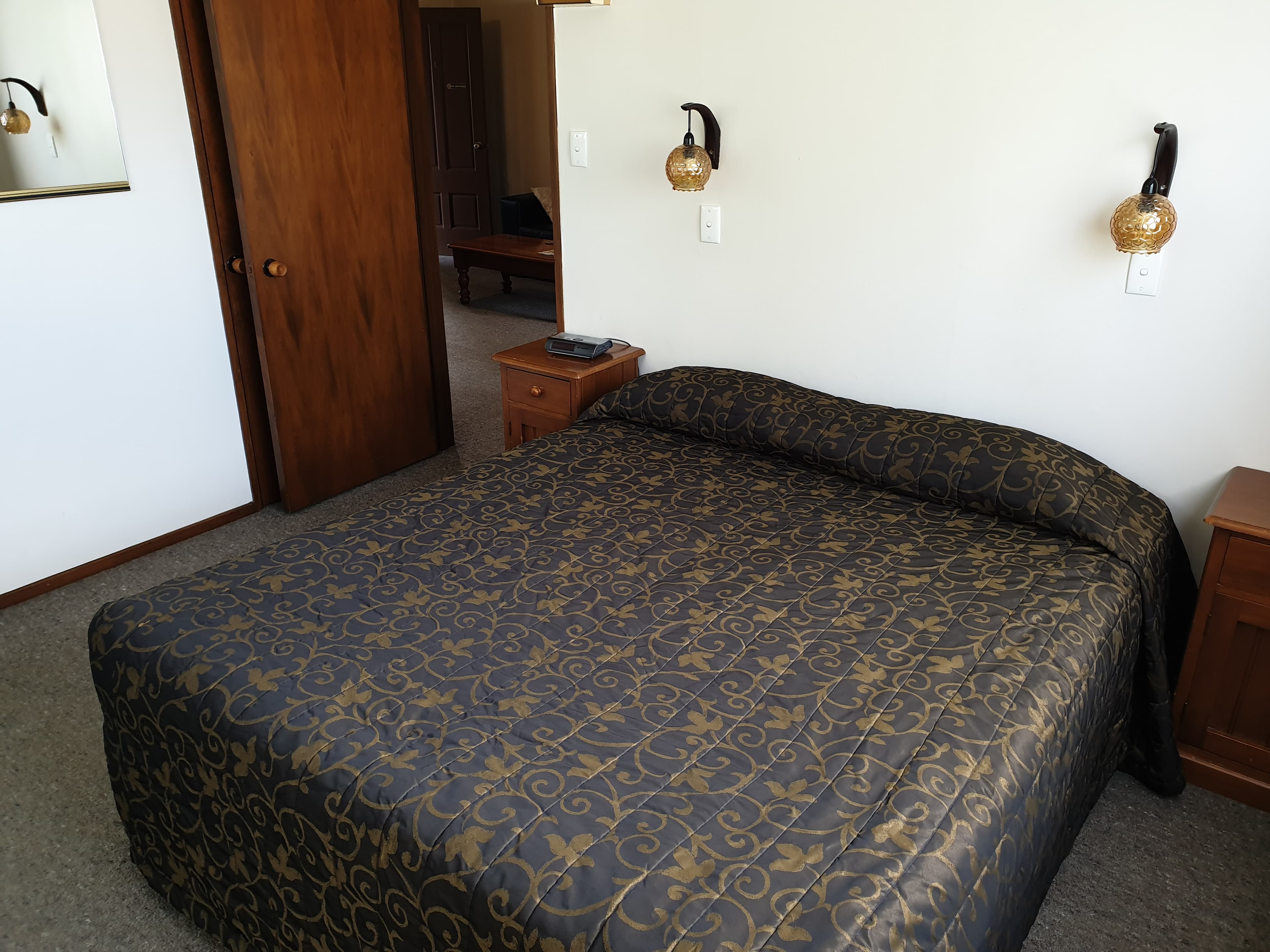 Motel room